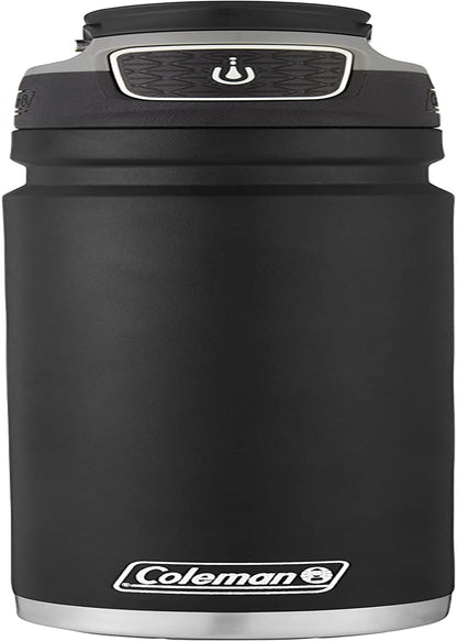 Autoseal Freeflow Stainless Steel Water Bottle, Black, 24Oz