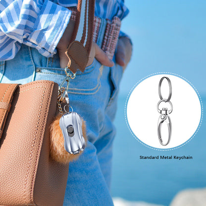 Keychain Portable Charger 1500Mah for Type-C Mini Power Emergency Power Bank